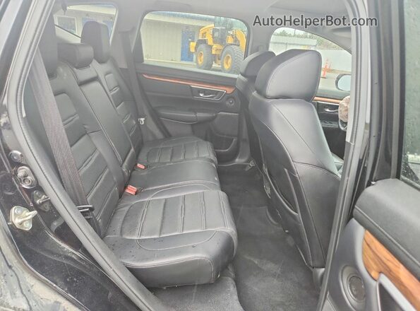 7FARW2H86JE036617 2018 HONDA CR-V Черный Вид задних сидений
