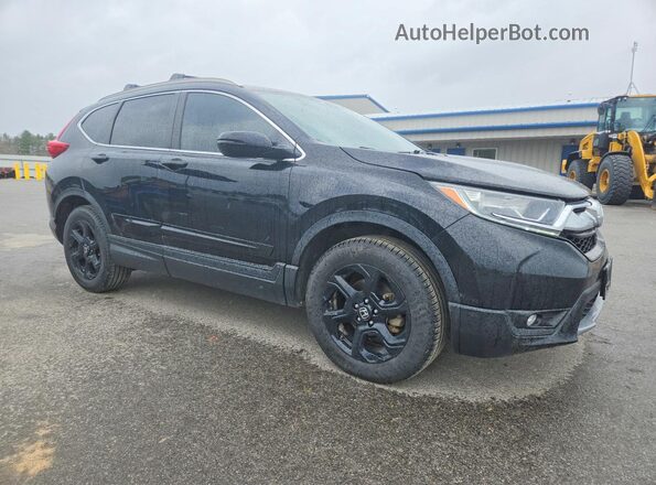 7FARW2H86JE036617 2018 HONDA CR-V Черный Передняя правая четверть