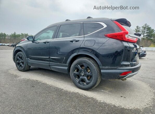 7FARW2H86JE036617 2018 HONDA CR-V Черный Задняя левая четверть
