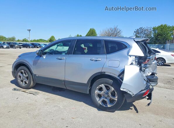 7FARW2H86JE043180 2018 HONDA CR-V Silver Հետևի ձախ