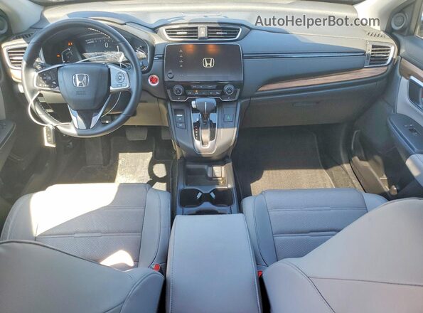 7FARW2H86JE043180 2018 HONDA CR-V Silver Առջևի վահանակի տեսք