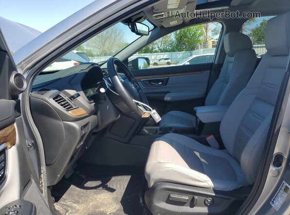 7FARW2H86JE043180 2018 HONDA CR-V Silver Սալոնի դիմացի տեսք