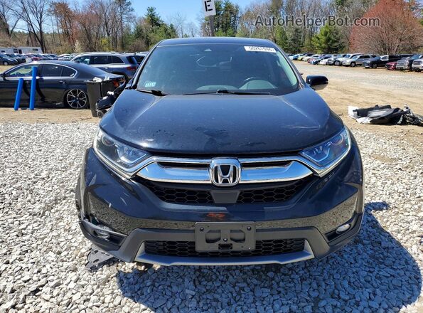 7FARW2H87JE017073 2018 HONDA CR-V Blue Widok z przodu