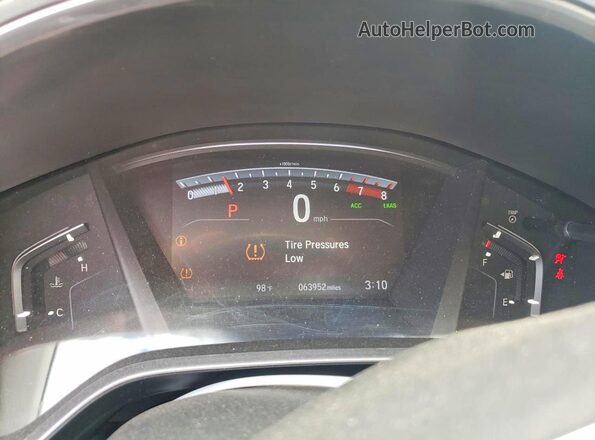 7FARW2H87JE061302 2018 HONDA CR-V Silver Instrument cluster view