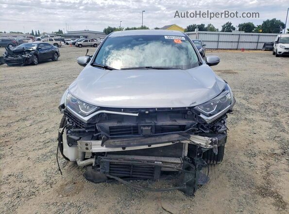7FARW2H87JE061302 2018 HONDA CR-V Silver Front view