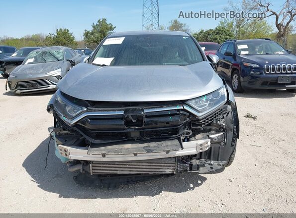 7FARW2H87NE025289 2022 HONDA CR-V Серебряный Вид задней части салона