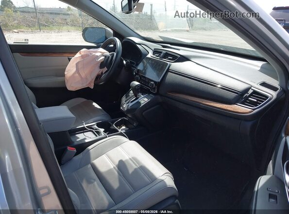 7FARW2H87NE025289 2022 HONDA CR-V Серебряный Вид салона спереди