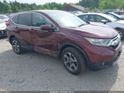 2018 Honda Cr-v Ex-l/ex-l Navi Burgundy vin: 7FARW2H89JE015812