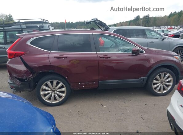 7FARW2H89JE091272 2018 HONDA CR-V Красный Вид задней части салона
