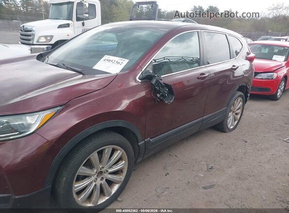 7FARW2H89JE091272 2018 HONDA CR-V Красный Вид спереди