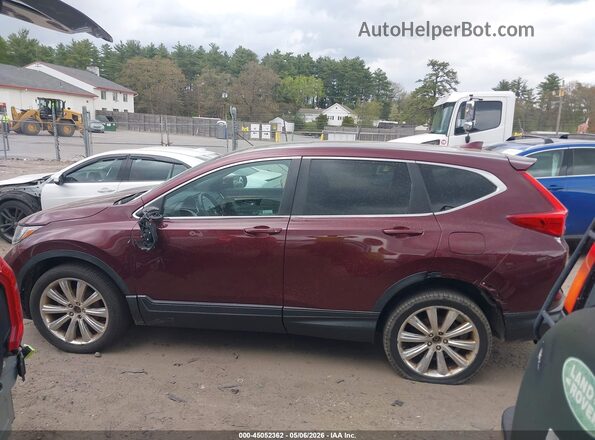 7FARW2H89JE091272 2018 HONDA CR-V Красный Панорамный вид салона 360°