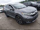 2018 Honda Cr-v Touring Gray vin: 7FARW2H93JE083449
