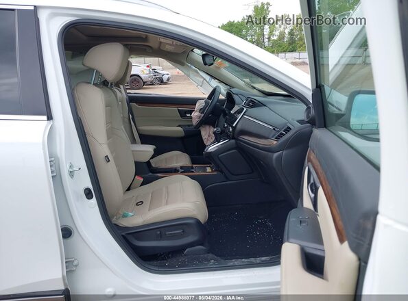 7FARW2H96NE024627 2022 HONDA CR-V Белый Вид салона спереди
