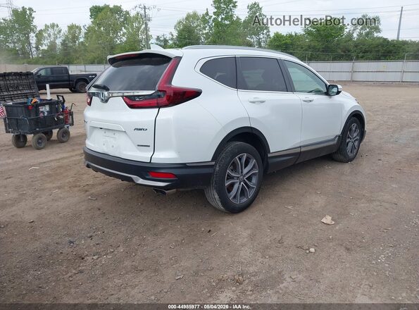 7FARW2H96NE024627 2022 HONDA CR-V Белый Задняя правая четверть