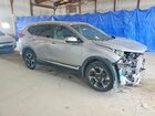 2018 Honda Cr-v Touring Silver vin: 7FARW2H97JE042032