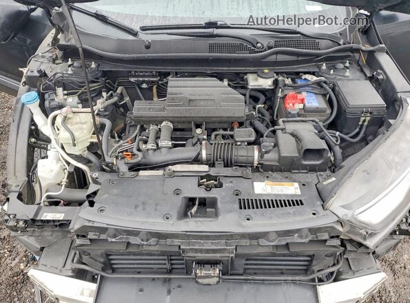 7FARW2H97NE047463 2022 HONDA CR-V Black ძრავის განყოფილების ხედი