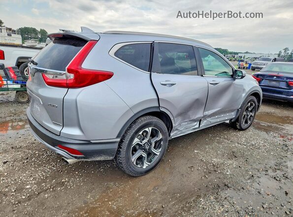 7FARW2H98KE015620 2019 HONDA CR-V Silver უკანა მარჯვენა
