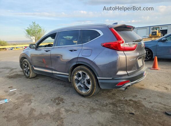 7FARW2H99KE030806 2019 HONDA CR-V Серый Задняя левая четверть