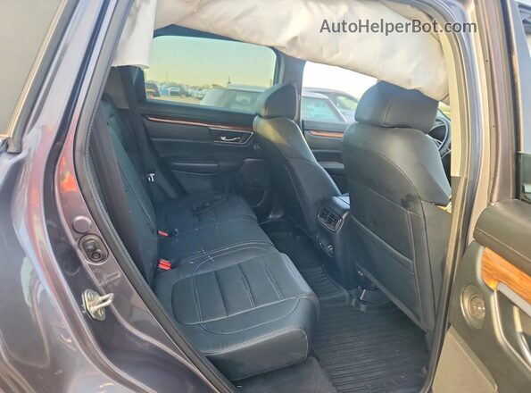 7FARW2H99KE030806 2019 HONDA CR-V Серый Вид задней части салона