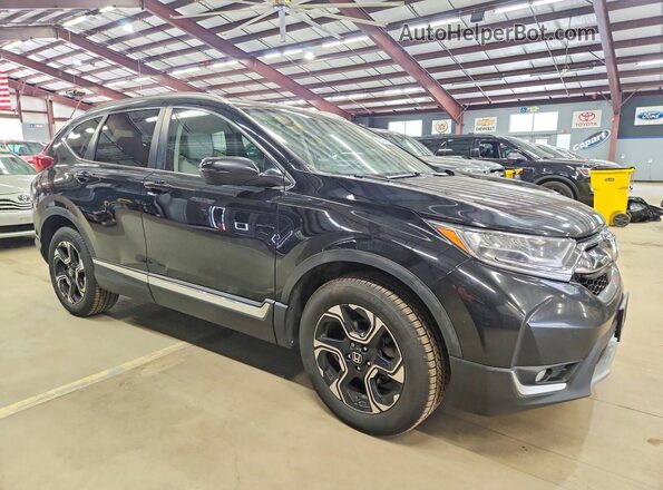 7FARW2H9XJE046527 2018 HONDA CR-V Black Delantero derecho