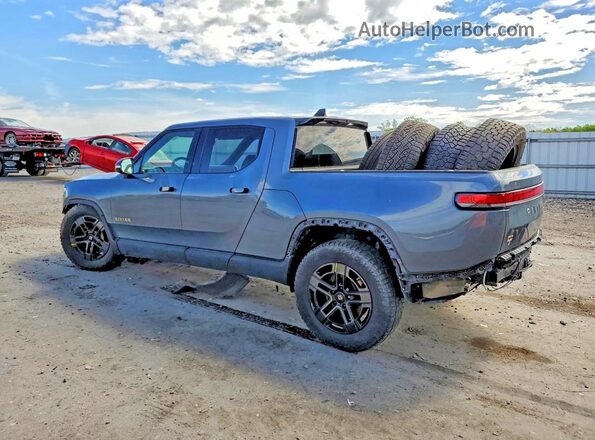 7FCTGAAA1NN016086 2022 RIVIAN R1T Gray უკანა მარცხენა