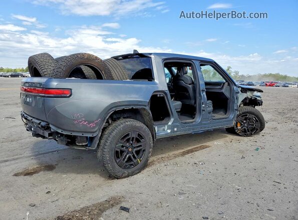 7FCTGAAA1NN016086 2022 RIVIAN R1T Gray უკანა მარჯვენა
