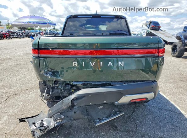7FCTGAAA1PN019170 2023 RIVIAN R1T Зеленый Вид сзади