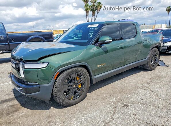 7FCTGAAA1PN019170 2023 RIVIAN R1T Зеленый Передняя левая четверть