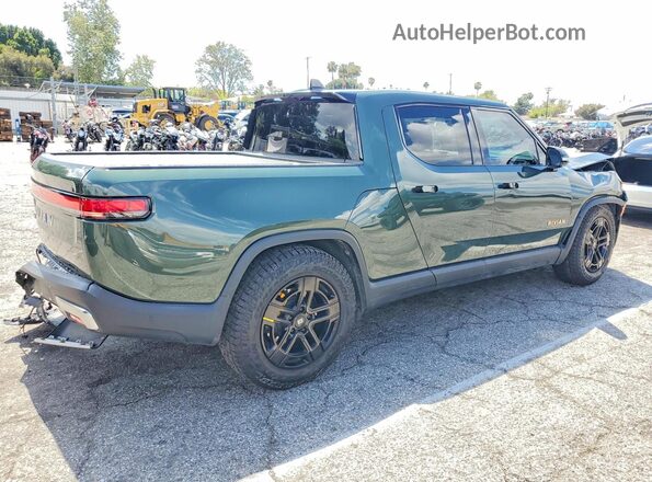 7FCTGAAA1PN019170 2023 RIVIAN R1T Зеленый Задняя правая четверть