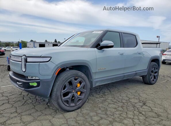 7FCTGAAA6PN024073 2023 RIVIAN R1T Gray Vista tres cuartos delantera izquierda