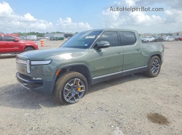7FCTGAAL9NN011722 2022 RIVIAN R1T Green Vista tres cuartos delantera izquierda