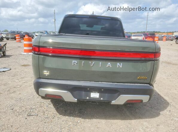 7FCTGAAL9NN011722 2022 RIVIAN R1T Green Vista trasera