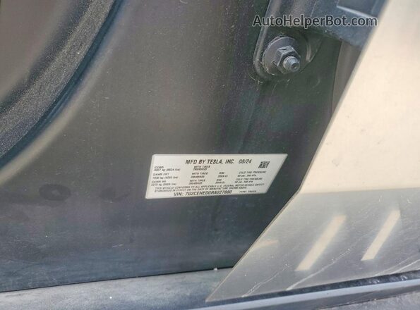 7G2CEHED0RA027880 2024 TESLA CYBERTRUCK Silver Панорамний вид салону 360°