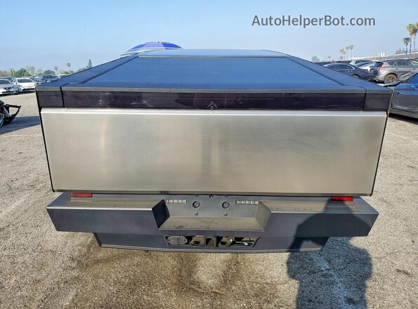 7G2CEHED0TA090386 2026 TESLA CYBERTRUCK Silver უკანა ხედი