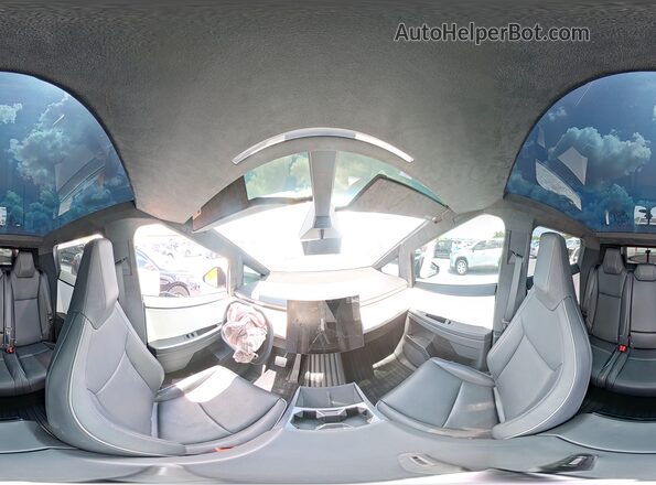 7G2CEHED3RA001645 2024 TESLA CYBERTRUCK Черный Вид наклейки с VIN-кодом