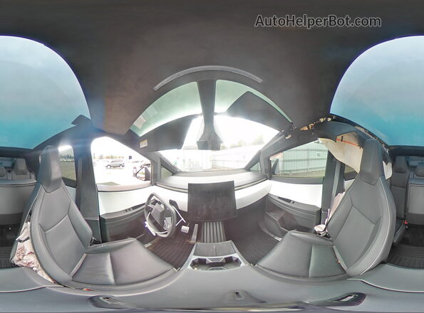7G2CEHED6RA001803 2024 TESLA CYBERTRUCK Двухцветный Панорамный вид салона 360°