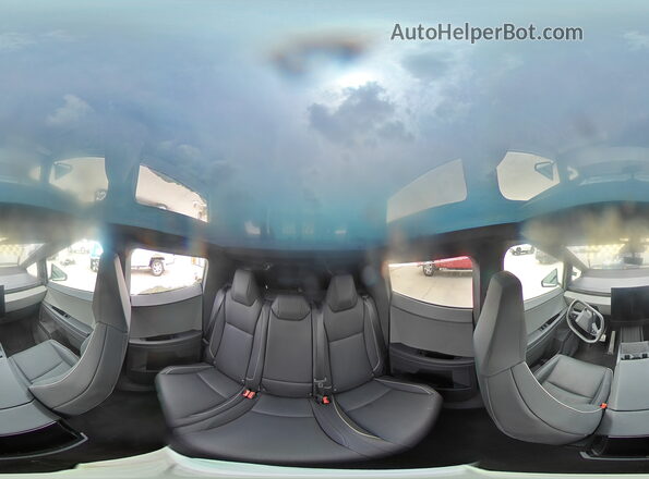 7G2CEHED6RA049138 2024 TESLA CYBERTRUCK Silver Панорамний вид салону 360°