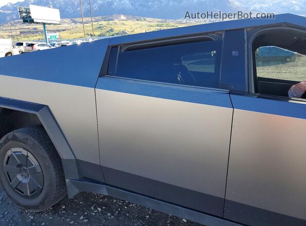 7G2CEHED7SA070036 2025 TESLA CYBERTRUCK Серебряный Вид задних сидений