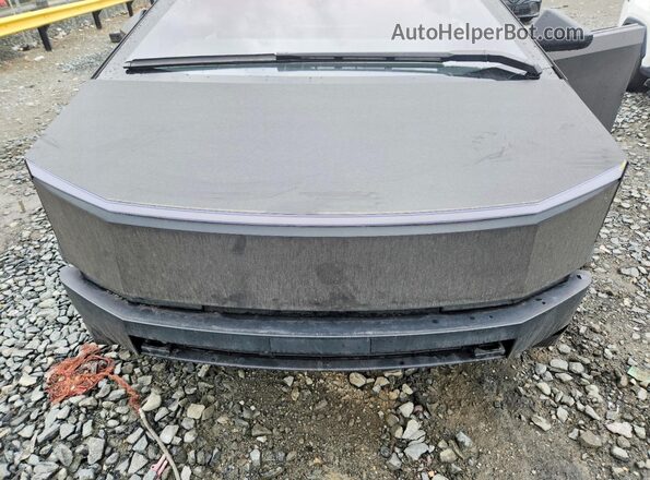 7G2CEHEE2RA007042 2024 TESLA CYBERTRUCK Серый Вид подкапотного пространства