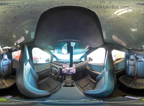 7G2CEHEEXRA025241 2024 TESLA CYBERTRUCK Черный Панорамный вид салона 360°