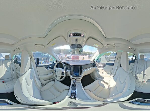 7JR102FL6LG071461 2020 VOLVO S60 White Widok naklejki z numerem VIN