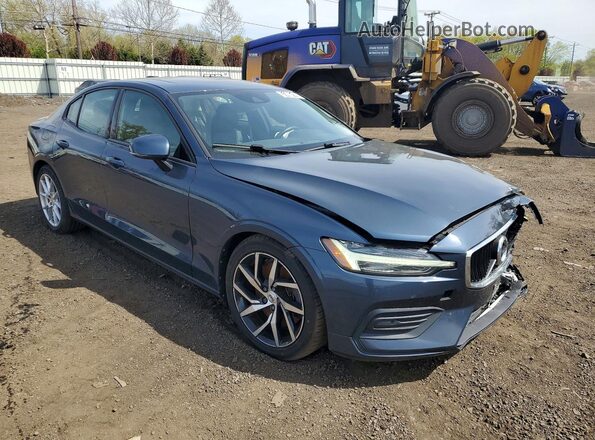 7JRA22TK3KG008645 2019 VOLVO S60 Синий Передняя правая четверть