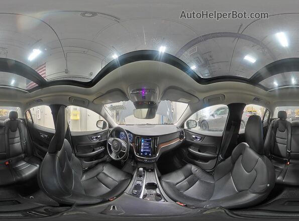 7JRL12FZ9NG192384 2022 VOLVO S60 Серый Панорамный вид салона 360°