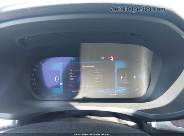 7JRL12TL8RG298069 2024 VOLVO S60 Gray Widok tylnych siedzeń