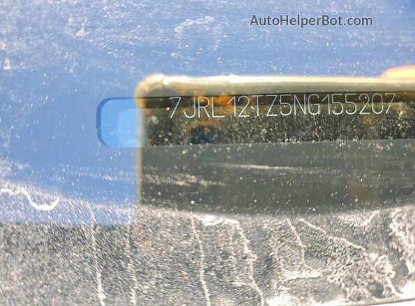 7JRL12TZ5NG155207 2022 VOLVO S60 Синий Вид подкапотного пространства