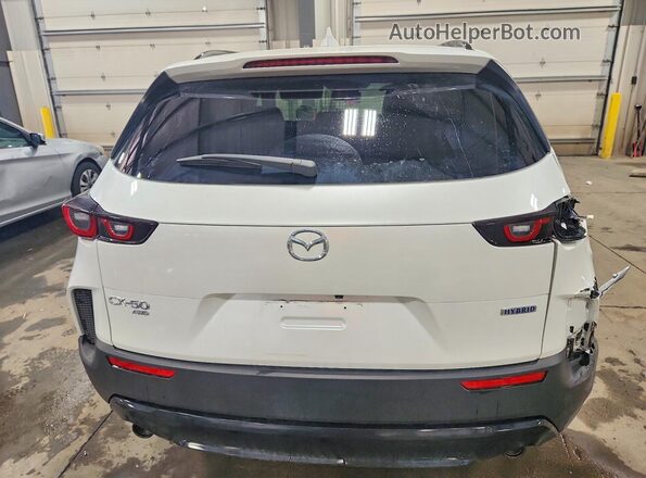7MMVAADW6SN137747 2025 MAZDA CX-5 White Widok z tyłu