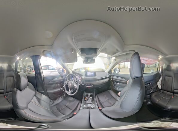 7MMVAADW6SN137747 2025 MAZDA CX-5 White Widok wnętrza 360 stopni