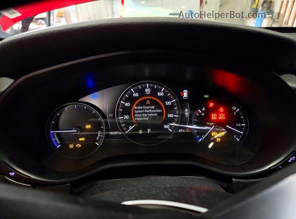 7MMVAAEW3SN132665 2025 MAZDA CX-5 Красный Вид щитка приборов