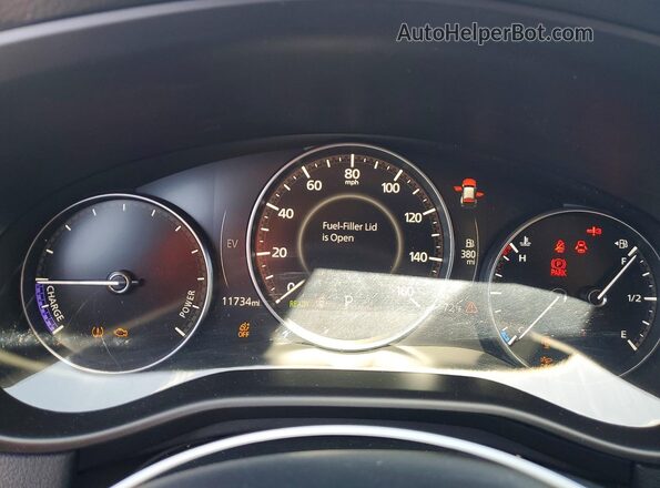 7MMVAAEW3SN142659 2025 MAZDA CX-5 Синий Вид щитка приборов