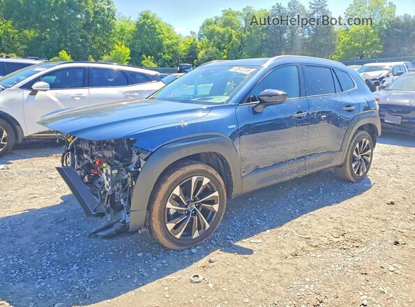 7MMVAAEW3SN142659 2025 MAZDA CX-5 Синий Передняя левая четверть